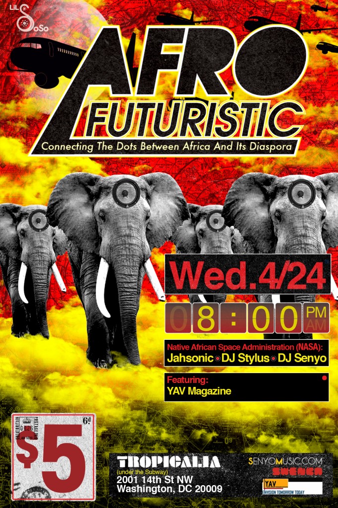 AfroFuturistic, Wed 4/24