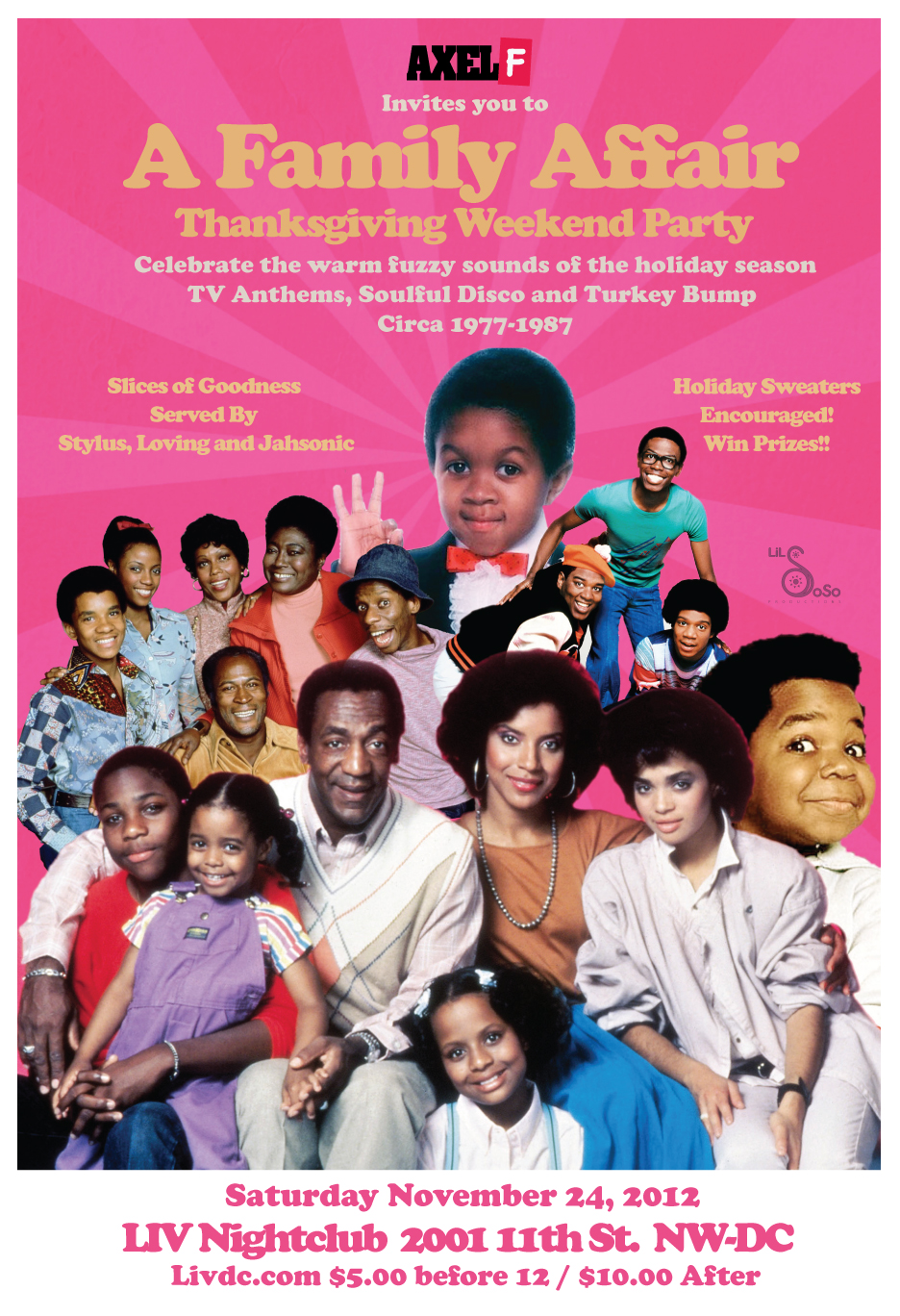 Axel F - A Family Affair, Nov. 24 2012 (AxelFParty.com)