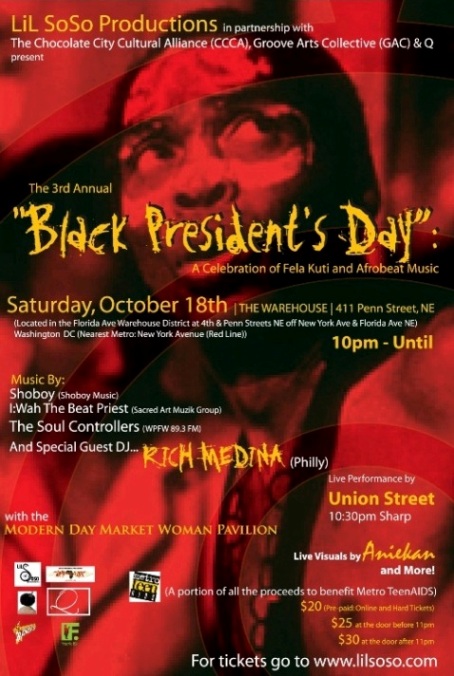 3rd Annual Black President's Day