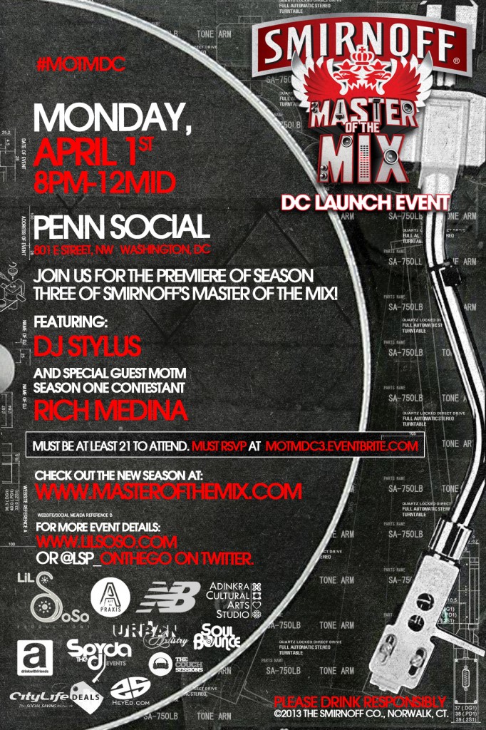 DC MoTM Season 3 launch w/ DJ Stylus & Rich Medina