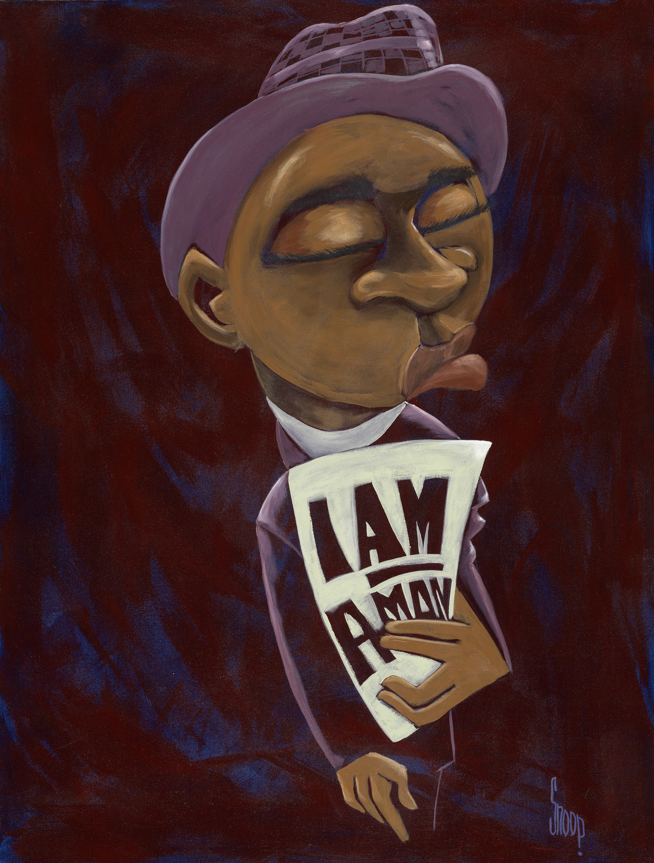 The Listening Party vol. 2 - Courage (art: Dig Nitty (I Am A Man) - by Levi Robinson)