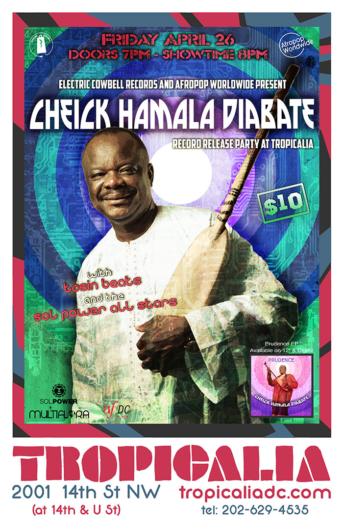 Cheick Hamala Diabate 'Prudence EP' release feat. The Sol Power All-Stars