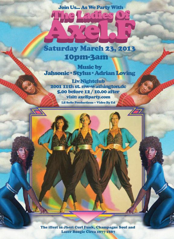 Ladies Of Axel F, Sat. March 23