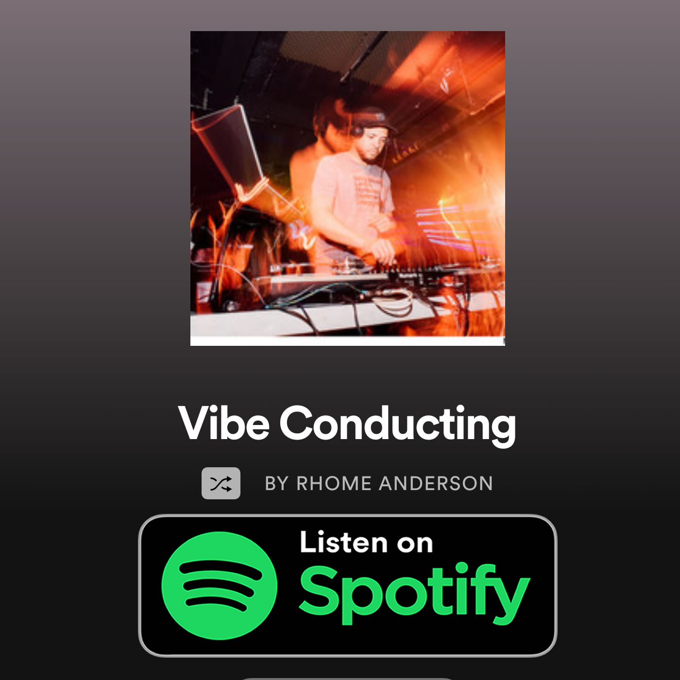 Vibe Conducting - A DJ Stylus playlist on Spotify